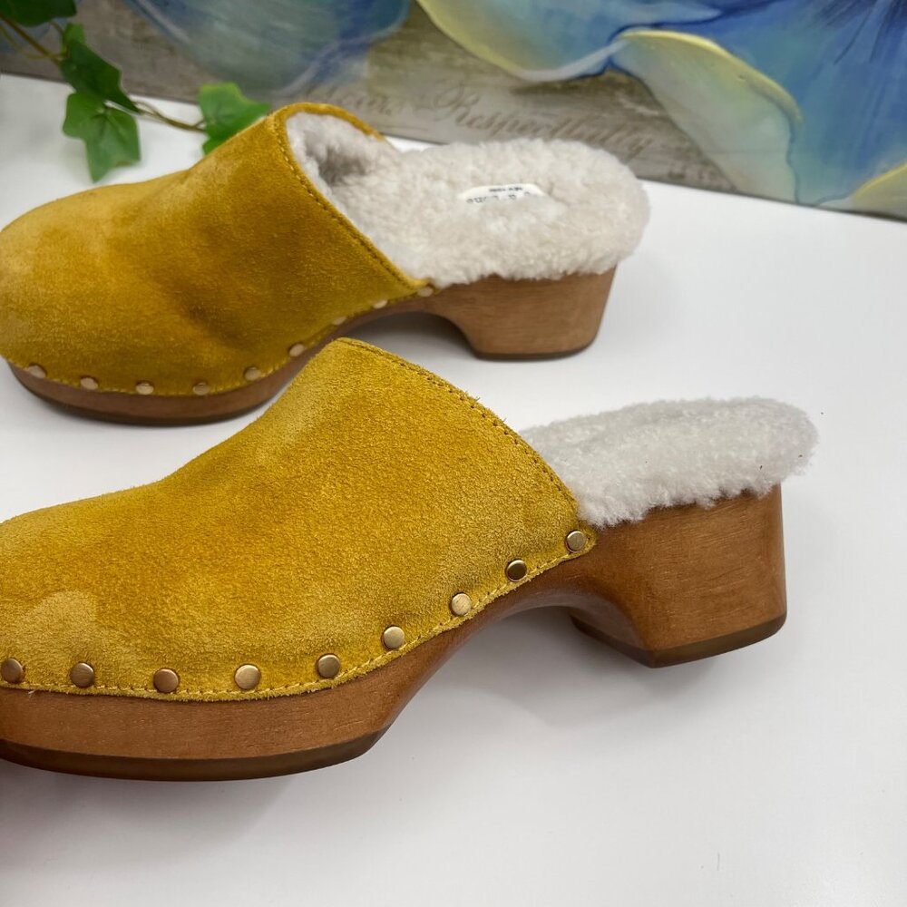 Rag & Bone Mara Clog - Shearling, Heeled Clog Size 35‎ / US 5.5 - Picture 8 of 13